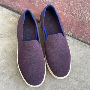 Rothy’s Fig Python Sneakers. Size 6.5. Barely Worn.